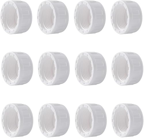 Tapón de rosca hembra de extremo de accesorios de tubería de PVC para rosca BSPT de 12 pulgada..