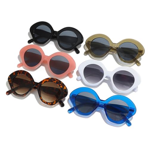 Lunettes œil de chat irrégulières au design rétro et finitions soignées