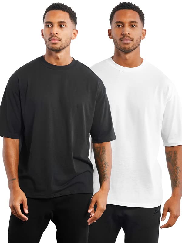 Pack of 2 Oversized T-Shirts for Men – Versatile-image-48