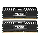Patriot Memory Viper3 Series DDR3 1600MHz PC3-12800 16GBキット (2 x 8GB) デスクトップ用メモリ CL10 PV316G160C0K