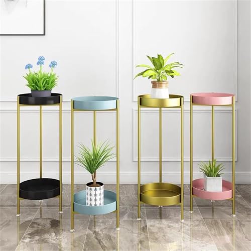 Support à plantes en métal pour optimiser l'espace des petits balcons et terrasses