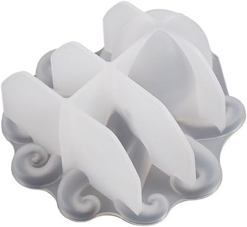 Miniatura 7 de ALINREDBX 2 moldes de resina epoxi de pulpo, molde de silicona con forma de pulpo de resina epoxi para bricolaje, manualidades, Halloween,