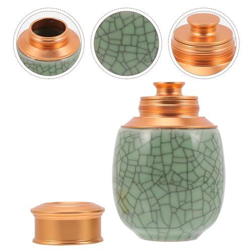 Urne funéraire céramique pour chat et chien personnalisable style rétro - 7