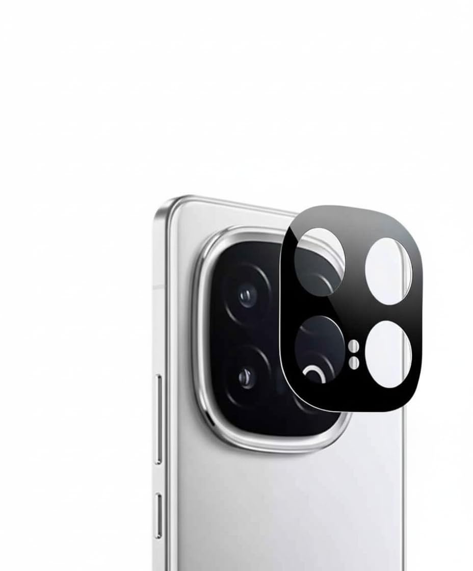 HPTech Premium Tempered Glass Camera Lens Protector for iQOO 13 5G – HD Clear, Scratch-Resistant, Ultra-Thin, Bubble-Free Installation (1 Pack)