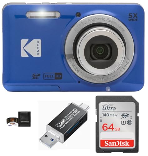 Amazon | コダック(KODAK) PIXPRO FZ55 デジタルカメラセット サン