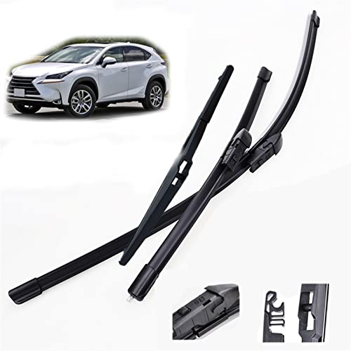 Essuie-glaces Lexus NX200t NX300h de rechange balai avant arrière 2015 2016