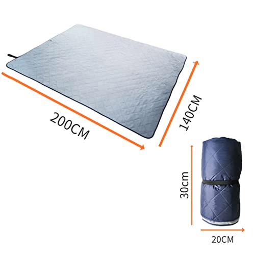 DSWW Cobertor de piquenique, cobertor de piquenique, à prova d'água, (200 x 140 cm), tapete de prai