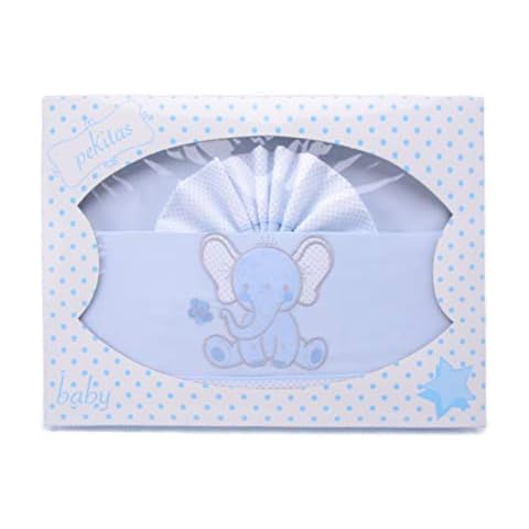 Juego Sabanas 3 Pcs Cuna 60x120 cm Azul Cover