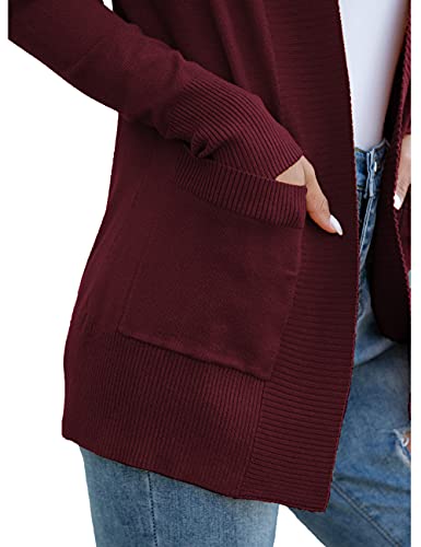 Image of REDHOTYPE Women's Cardigans with Pockets Casual Lightweight Open Front Cardigan Sweaters for Women (S-2XL)