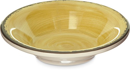 Carlisle 5401813 Mingle Melamine Fruit Bowl, 4.5 oz, Amber