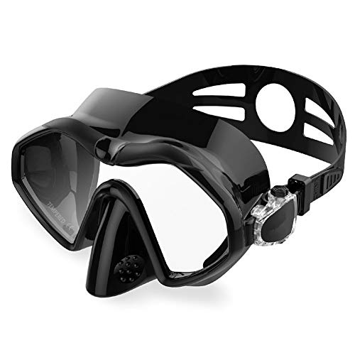 Máscara de buceo ajustable sin filtraciones para nadar sin empañamiento en el visor