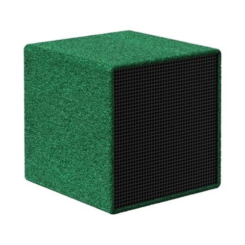 Bollisate Cubo purificador de agua, filtro de acuario cúbico, fuerte capacidad de absorción, reutilizable y fácil de limpiar, puede eliminar eficazmente impurezas y olores, purificador de agua de