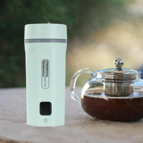 Hervidor eléctrico 550ml con 6 niveles de temperatura verde miniatura 4
