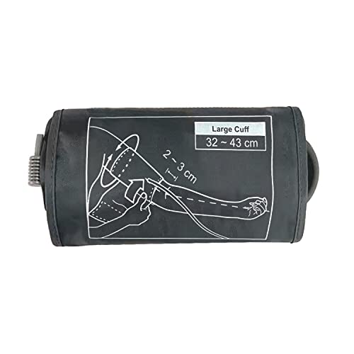 Large Blood Pressure Cuff, Scian Generic Replacement Cuff for Upper Big Arms 12.6 -17 Inches (32-43CM) - BP Cuff Only