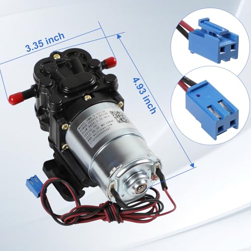 Pompe à eau 1,2 l/min DC 12V à chargement par le bas efficace