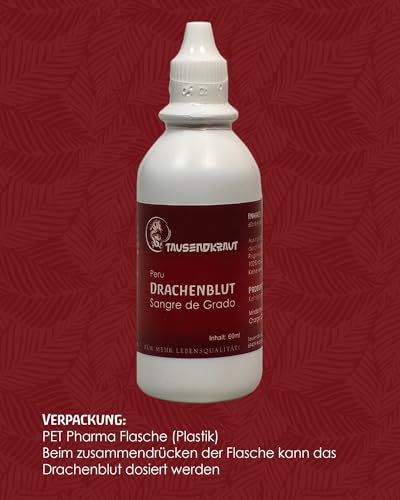 Drachenblut Tausendkraut 60 ml – Natürliches Produkt aus Peru
