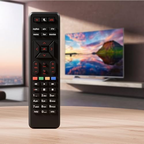 Image of ZdalaMit Original Remote Control Comaptible with Airtel Digital Dish TV DTH Television, Setup Box Remote Compatible for SD and HD Recording