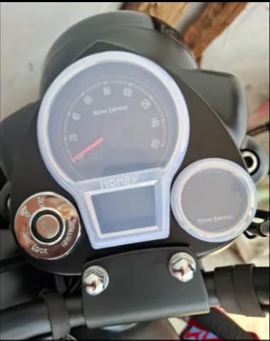 Image of Speedometer Cover and Tank Cover Cap Screen Protector for Reborn Classic 350, Set of 3