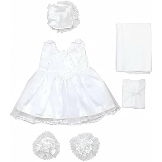Little Bubbles Baby Girls Baptism Dress