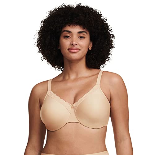 Chantelle Women's C Comfort Full Coverage Molded Bra, Ultra Nude, 40G (40DDDD)