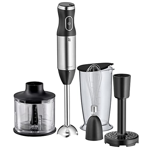 WMF Kult X - Batidora de mano (5 piezas, batidora de acero inoxidable, 600