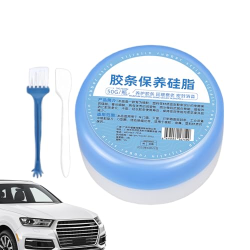 Grasa Automotriz Para Lubricar Automóviles,Productos De Cuidado Para Acondicionar Molduras De Goma - Pasta De Silicona Para El Cuidado - Para El Mantenimiento Bisagras Y Ventanas Interior Y Para Routi