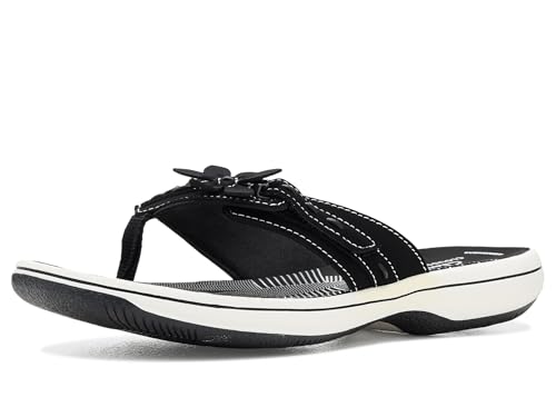 Image of Clarks Women's Breeze Opal Cloudsteppers Flip-Flop | Casual Sandals