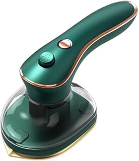 Mini Iron for Clothes, Portable Travel Iron Support Dry Wet Ironing, Steam Iron Handheld Ironing Machine (Dark Green)