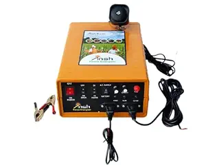 Agriansh Zatka Machine Solar Fence Energizer Security System for Agricultural Farms 20 Acre Area Covered