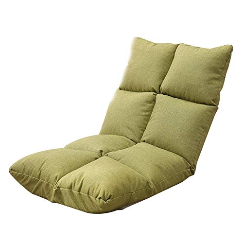 Chaise de sol inclinable 5 vitesses avec dossier amovible et lavable