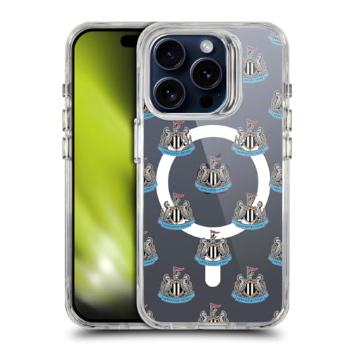 Coque iPhone 15 Pro Newcastle United FC protection antichoc MagSafe solide pour smartphone