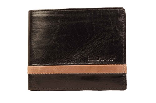 Image of SCHARF Black Men's Wallet (MWA12V)
