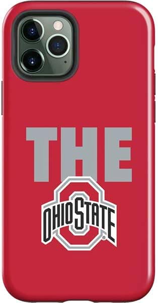 Skinit Impact Phone Case Compatible with iPhone 12 Pro Max - Officially Licensed Ohio State University Pattern Design