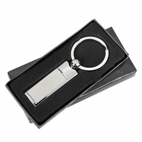 WPRO Hochwertige Metall-Schlüsselanhänger – personalisierbar mit Gravur, edle Geschenkverpackung, stilvolles Accessoire & individuelles Geschenk