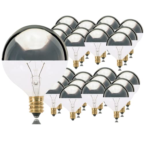 Satco Silver Crown Decorative Globe Light Bulbs #TOP17