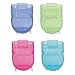 ADVANTUS Panel Wall Clip for Fabric Panels, Standard Size, 40-Sheet Capacity, Pack of 20, Assorted Cool Colors (75307)
