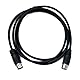 System-S S-Video Kabel 150 cm Din 6 Pin Stecker zu Stecker Schwarz