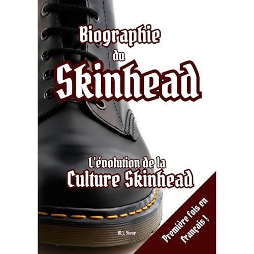 Biographie du Skinhead Audiolibro Por M.J. Stone arte de portada