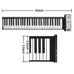 Lychee Clavier Piano Electronique Portable Flexible à 61 Touches Retroussé Roulé Roll Up Piano Souple Flexible MIDI Pliant Instruments de Musique - Les Beatles, Paul McCartney, John Lennon, RIngo Starr, George Harrison Lychee Clavier Piano Electronique Portable Flexible à 61 Touches Retroussé Roulé Roll Up Piano Souple Flexible MIDI Pliant Instruments de Musique – Image 5