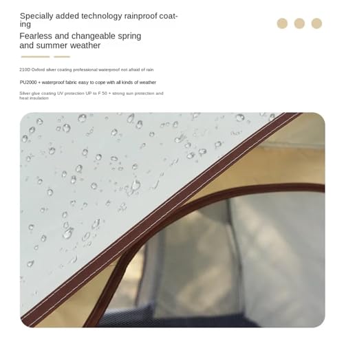 Carpa automática para 3-4 personas, ultraligera y portátil miniatura 5