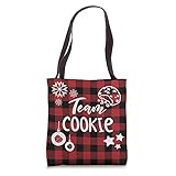 Team Cookie I Christmas Baking Quotes Xmas Cookie Tote Bag