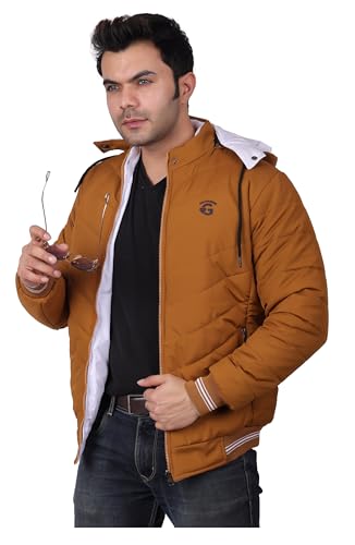 Image of Quark Export Quality Reversible Puffer Jacket in GLD Material best for Winterwear /Hiking /Biking /Camping /Mountaineering /Racing /Climbing /Tracking(Control Temperature up to 3 Degree Celsius.)(3C)