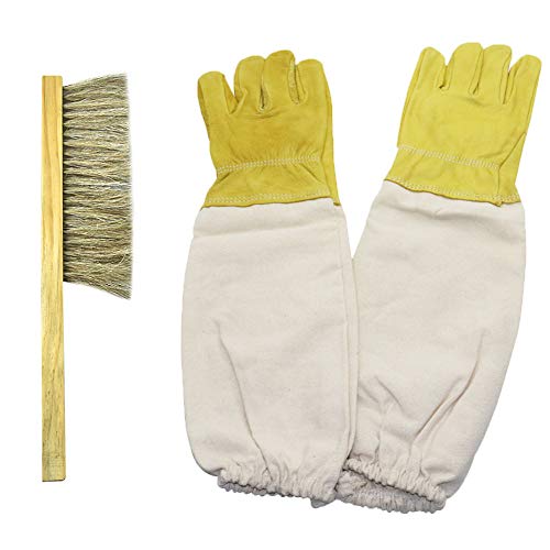 Imker Bienen Smoker Und Anfänger Set,mit Handschuhe, Bienenenstock-Bürste, Königin-Greifklammer, Haken, ideal für… – Bild 7