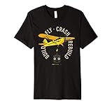 Yellow Plane RC Plane Model Aircraft Build Fly Crash Rebuild Premium T-Shirt