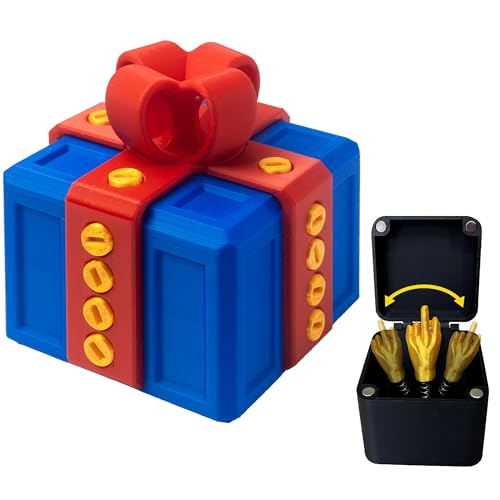 Nervige Geschenkbox, 3D-Druck Geschenk das Nervige Geschenk mit Schrauben für Kreative Nerviges Geschenke Geburtstag, Weihnachten Valentinstag