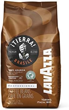 Lavazza Tierra Brasile Arabica Coffee, 1.00 kg, CD-Lavazza Tierra Brasile - 100% Arabica