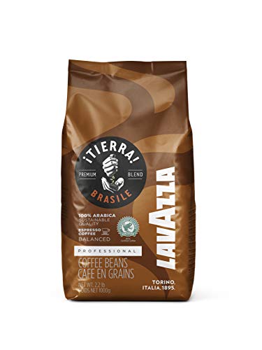 Lavazza Tierra Brasile Arabica Coffee, 1.00 kg, CD-Lavazza Tierra Brasile - 100% Arabica