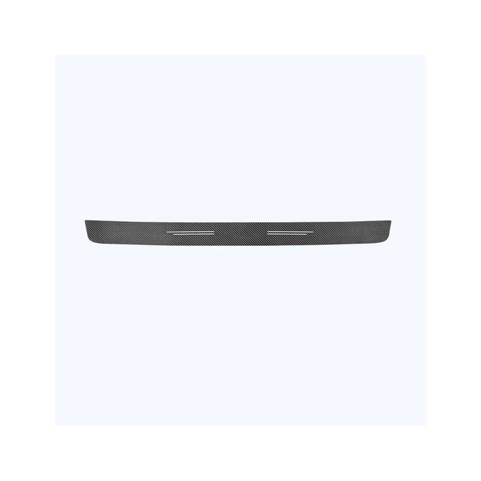Carbon Fiber Car Doorsill Stickers Protect Film Threshold Bumper Strip Scuff Plate Decals for VW for Passat Accessories(Trunk 1pc)