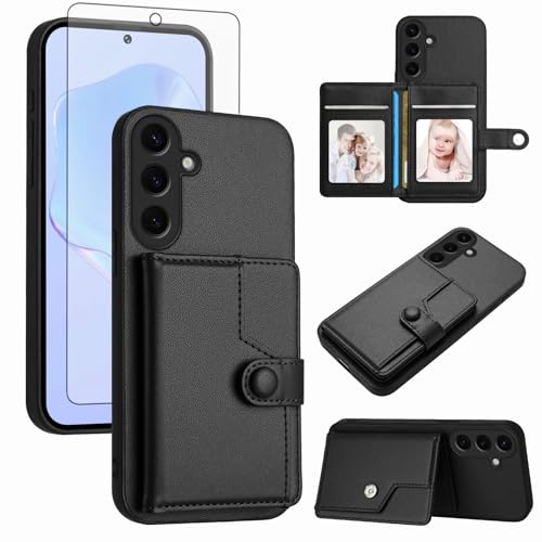 Coque Samsung S24 FE 5G étui portefeuille pour sorties et voyages sans encombre
