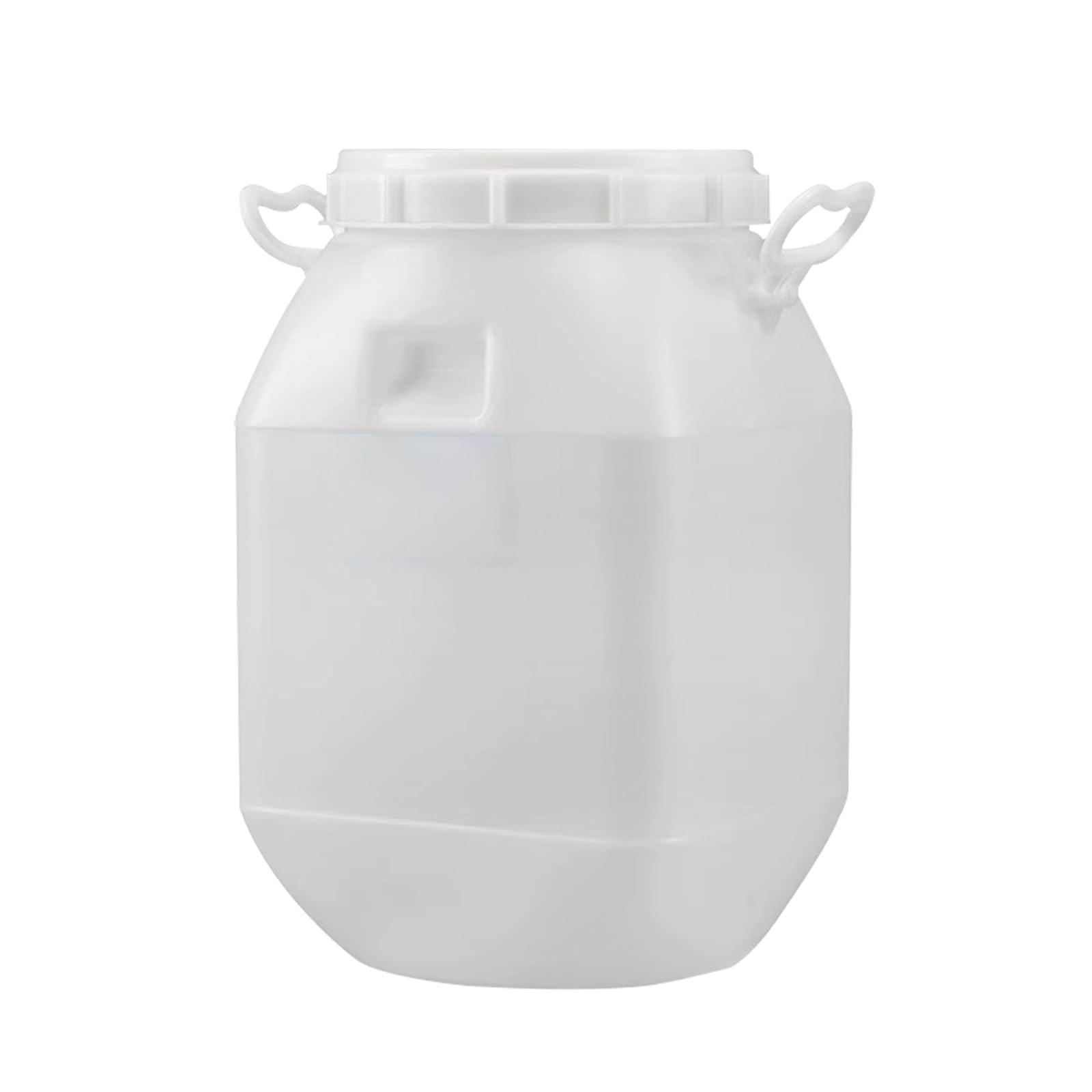 50L Portable Thickened Water Container - Vertical Plastic Water Tank for Camping Outdoor Parties RV Home Emergency & Travel Activities